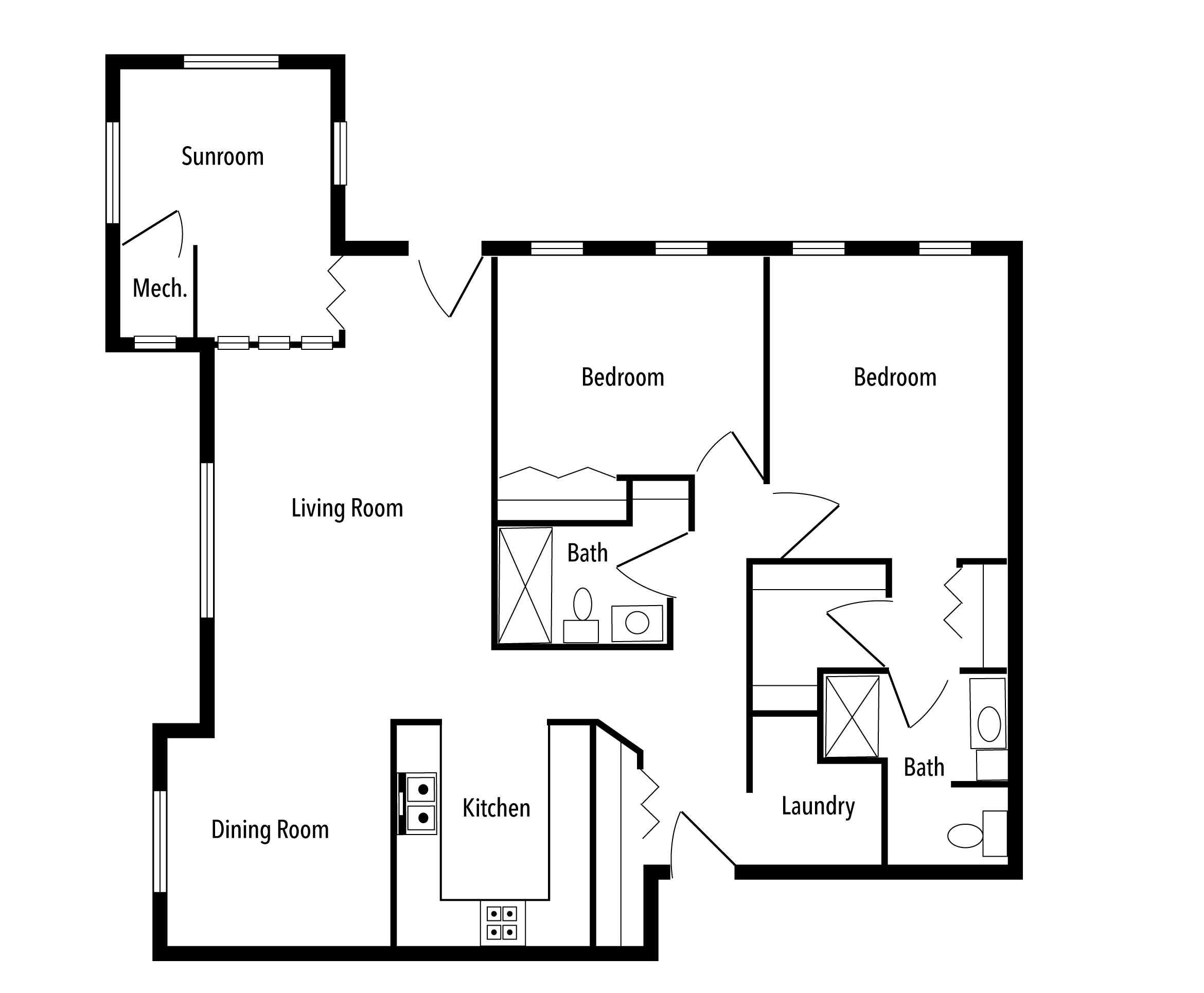 Brownstone Floor Plan